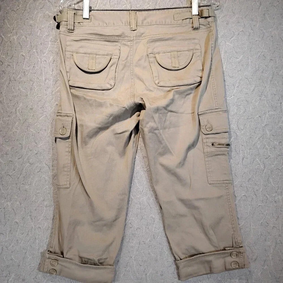 Nevada Women's Brown Cargo Capris in  Size 7/8 - Picture 8 of 14